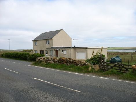 Britain's most northerly police station in Unst. Photo copyright David Purchase.