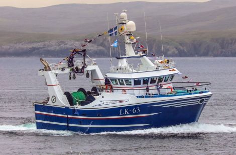 Shetland's latest trawler, Tranquility