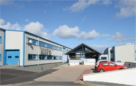 Shetland College's main Gremista campus.