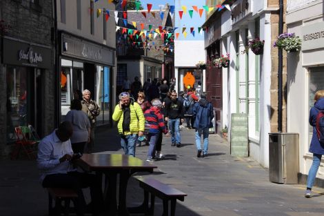 Lerwick's Commercial Street. Photo: Shetland News