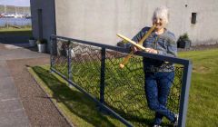 Lace knitting has been attracting a lot of interest recently - especially Anne Eunson's knitted fence at the Shetland Textile Museum in Lerwick.