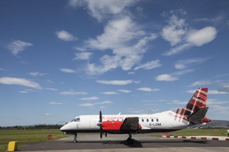 Loganair says contingency plans are being put in place for the strike days.