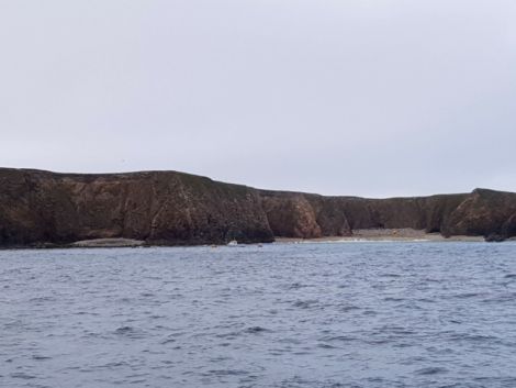 The scene of the rescue. Photo: RNLI/John Robertson