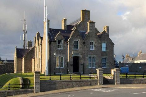 Lerwick Sheriff Court.