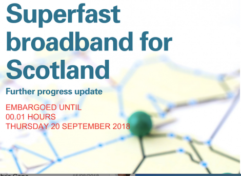 Audit Scotland report on superfast broadband