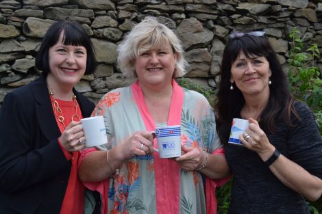 The faces behind Island Larder (L-R): Jill Franklin, Eunice Henderson, Jane Moncrieff.