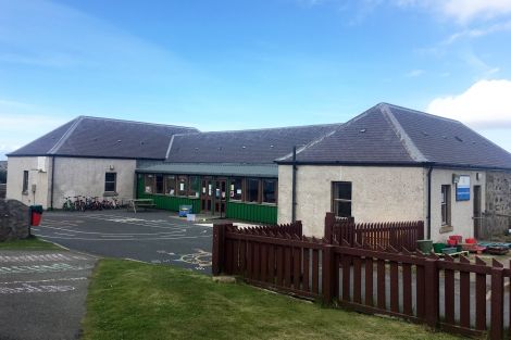 Sandness Primary School.