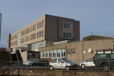 Lerwick's Gilbert Bain Hospital.