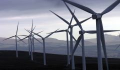 Wind farm in Shetland