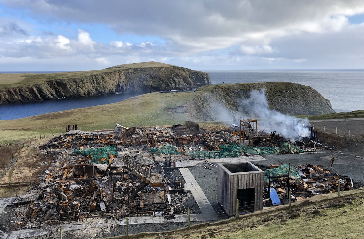 May hints at support for rebuilding Fair Isle Bird Observatory