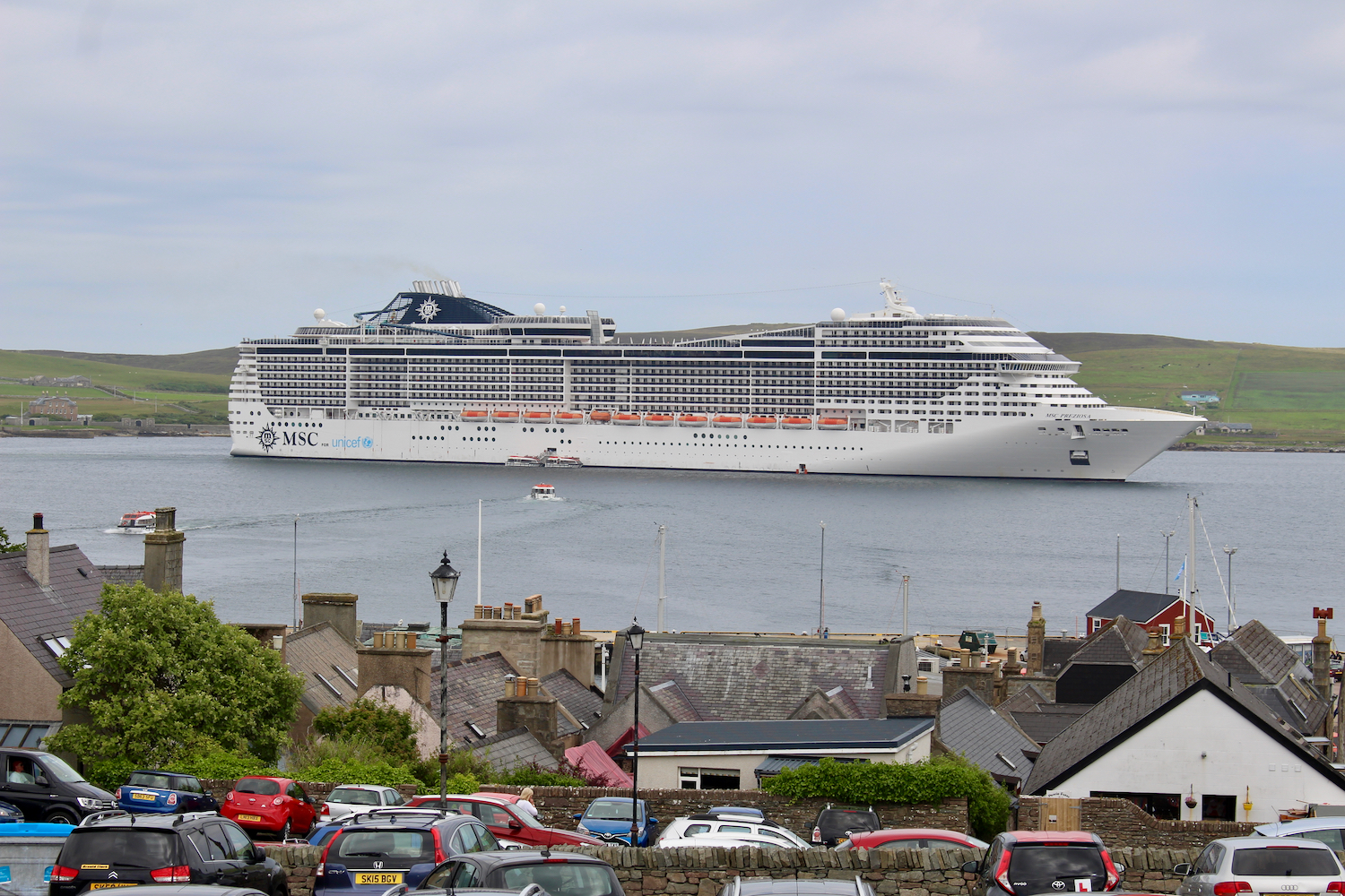 Largest cruise ship of the year arrives in town Shetland News
