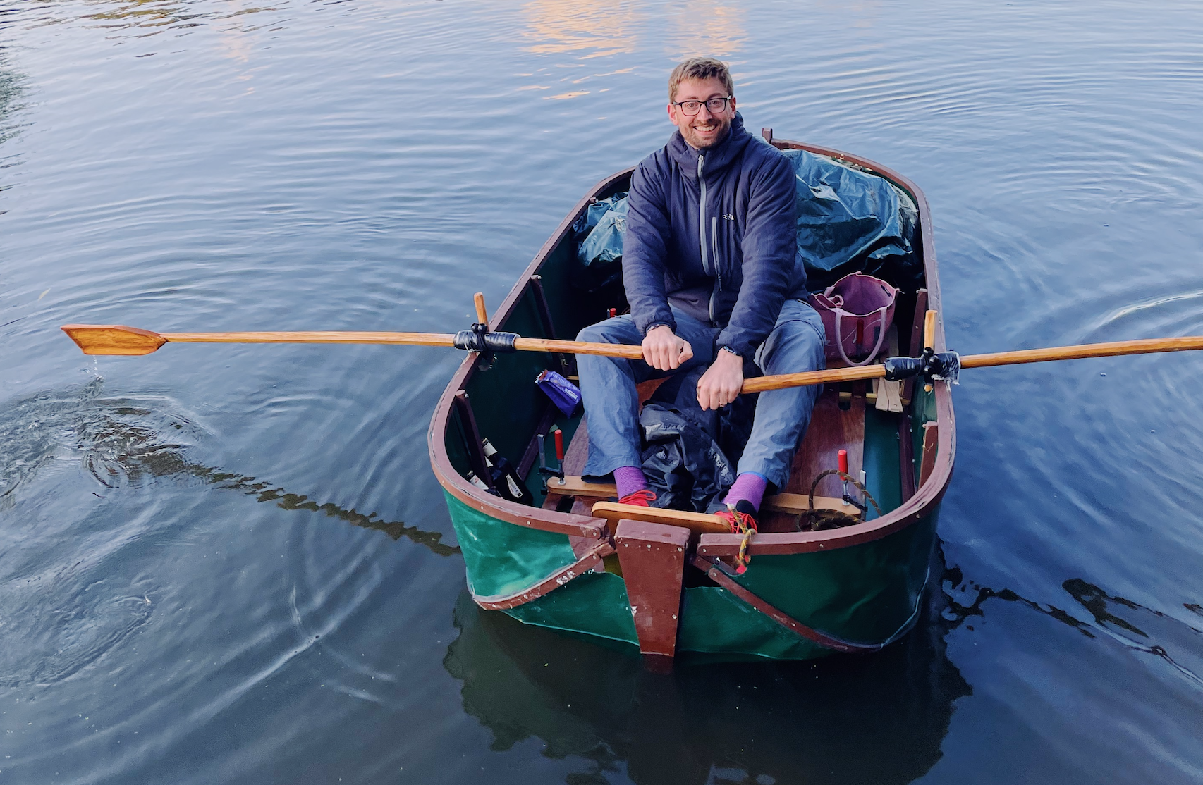 Four days rowing down the Thames for MND charity Shetland News