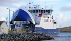 SIC ferry Dagalien at the Toft terminal.