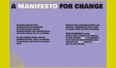 a manifesto for change.